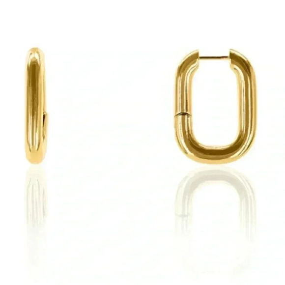 The tonia hoop is geometric hoop and nice variations from the classic styles. - Picture 4 of 4